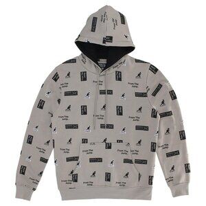 Kangol Logo P All Over Print Hoodie NWT XL